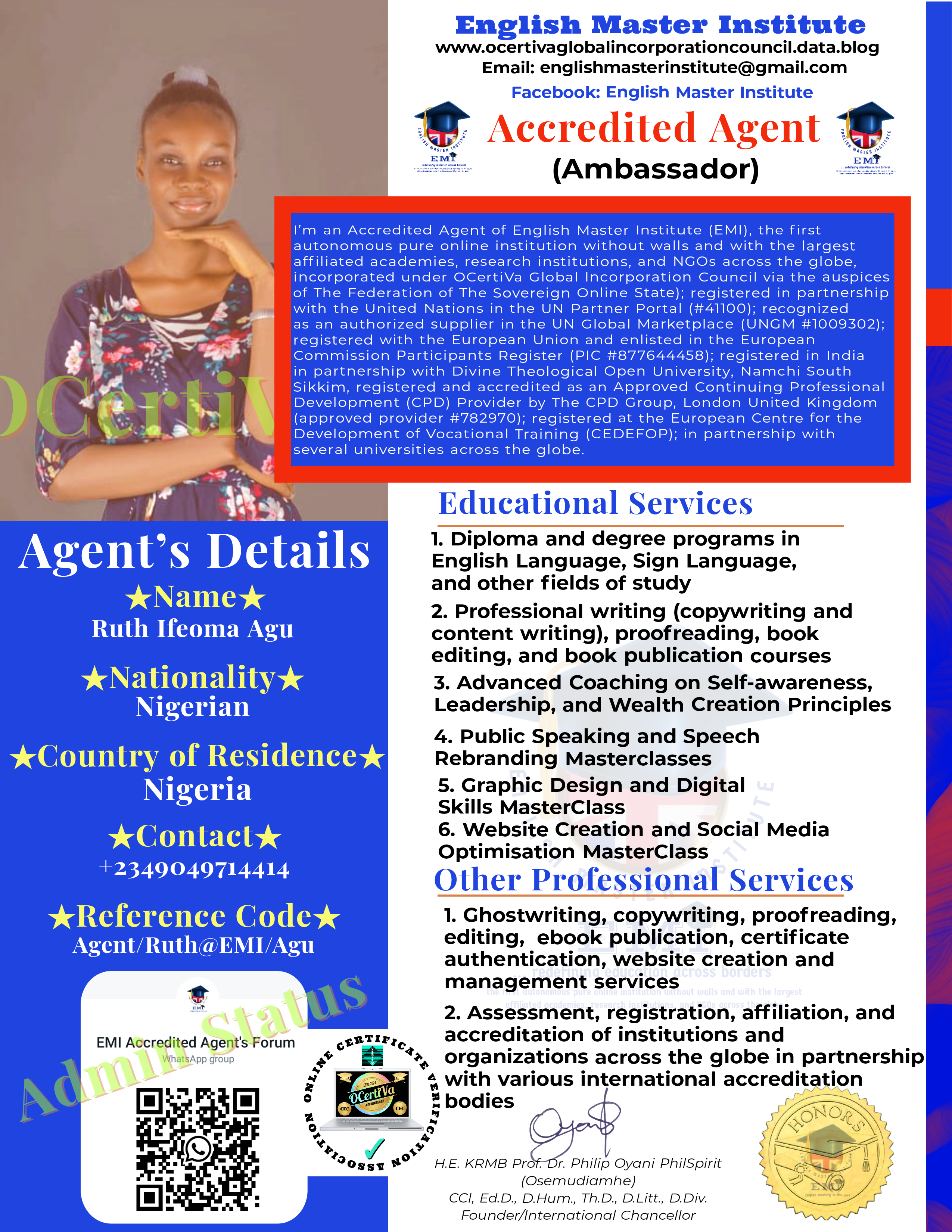 Academic Offerings and Professional Services – English Master Institute ...